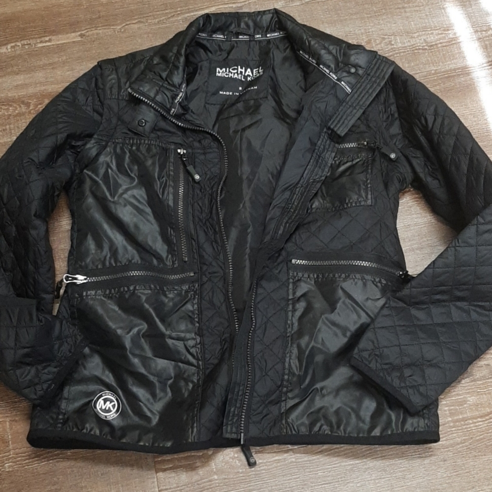 Michael Kors Thin Puff Jacket. Black Size Small - image 1